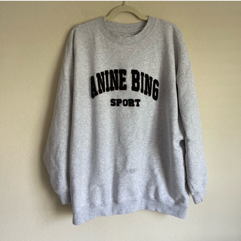 Anine bing sweater and bag
